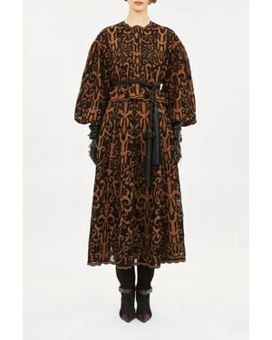 Ulla Johnson Coletta Applique Jacket - Brown