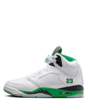 Nike Air 5 Retro Basketball Sneakers - Green