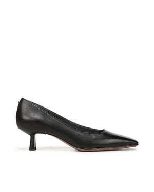 Sarto Ryan Kitten-Heel Pumps - Black