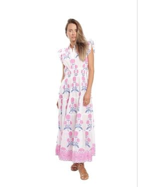 Bindu Paulina Dress - Pink