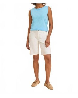 Fdj Olivia Bermuda Shorts - Blue