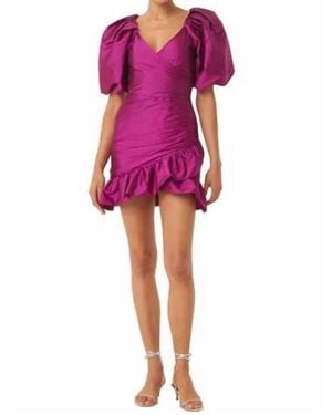 MISA Los Angles Sybil Dress - Purple