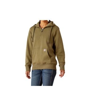 Ariat Rebar Skill Set 1/2 Zip Hoodie - Green