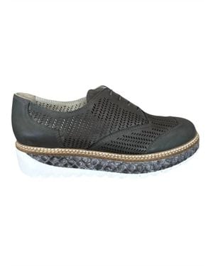 REV SHOES Liz Oxford Shoe - Black