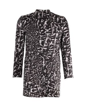 Helmut Lang Printed Blazer - Black