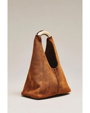 Dolce Vita Evelisse Mini Hobo Bag - Brown