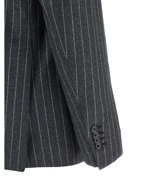 Tagliatore Virgin Wool Two-Piece Suit - Gray