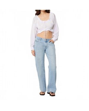 Rolla's Heidi Low Rise Jeans - Blue