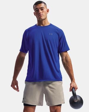 Under Armour Tech 2.0 T-Shirt Royal Short Sleeve Performance Kfc1032 - Blue