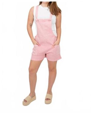 Little Daisy Closet Knot Tie Romper - Pink