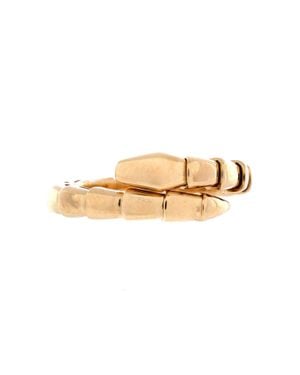 BVLGARI Serpenti Viper One-Coil Ring 18K - Metallic