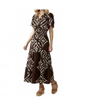 Lavi Teresa Dress - Brown