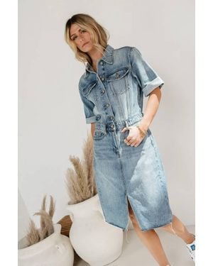 Hidden Jeans Pixie Denim Dress - Blue