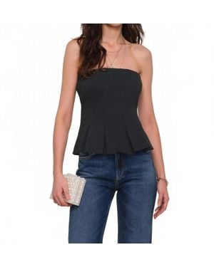 Heartloom Jolyne Strapless Top - Black