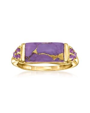 Ross-Simons And Amethyst Ring - Purple