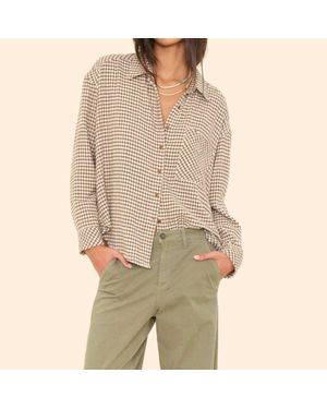 Xirena Jordy Button-Front Shirt - Natural