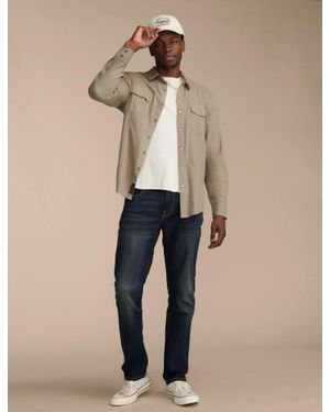 Lucky Brand 223 Straight Coolmax Stretch Jean - Natural