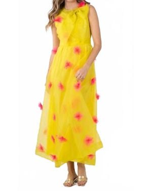 Emily Mccarthy Bella Maxi Garden Party - Yellow