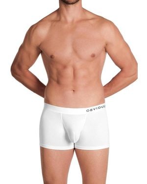 Obviously Primeman 3 Inch Leg Boxer Brief - White