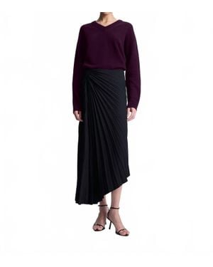 A.L.C. Tracy Midi Skirt - Blue