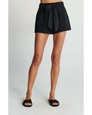 Sundays Scarlett Belted Shorts - Black