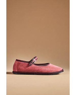 Vibi Venezia Mary Jane Flats - Brown