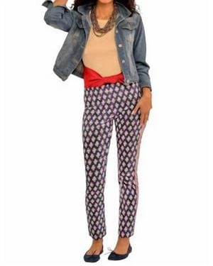 Gretchen Scott Gripeless Pull-On Pants - Blue