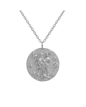 Love Local Jewelry 'Z Gemini Zwilling Zodiac Sign Necklace - Metallic