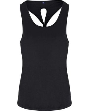 Tridri Knot Back Venus Tank - Black