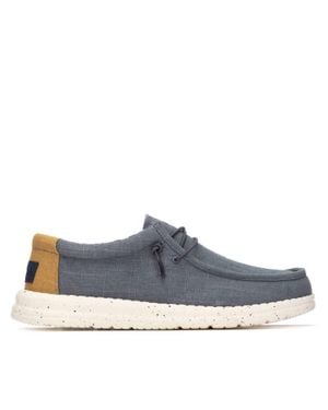 Xti Comfort Boat Shoes - Blue