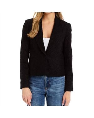 Drew Milo Japanese Lace Blazer - Black