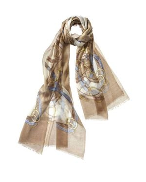 Alonpi Cashmere Cinta Shawl - Natural