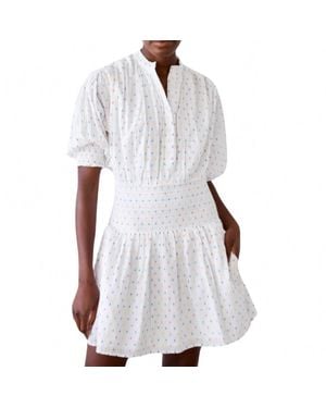 Never A Wallflower Grace Mini Dress - White