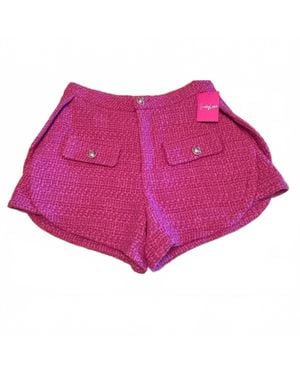 BuddyLove Mae Tweed Shorts - Pink