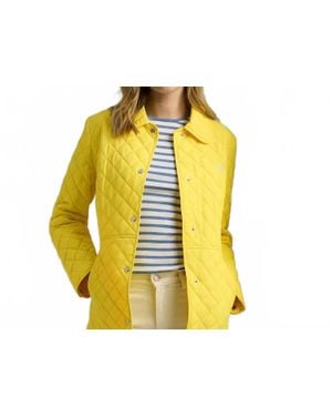 Ralph Lauren Diamond Quilted Jacket - Yellow