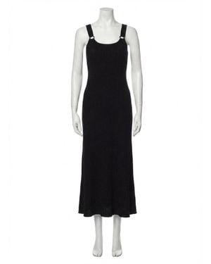 Z Supply Salinas Midi Ribbed Dress - Black