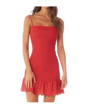 Maaji Zephyra Short Dress - Red