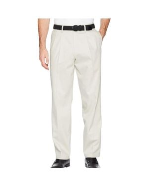 Dockers Signature Khakis Pants Cloud Pleated Classic Fit Ups1018 - Gray