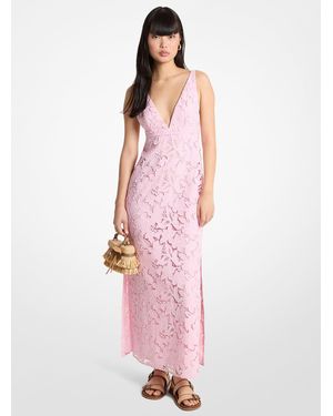 chinese dress ladies Michael Kors Women's Lace V-Neck Dress, Black, XXS at Amazon Women's  Clothing store main image 1
