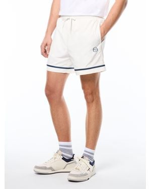 Sergio Tacchini Striscia Shorts - White