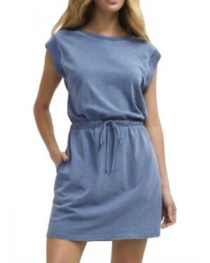 Wishlist Muscle Knit Midi Dress - Blue