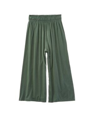 Chaser Brand Flowy Flower Heirloom Woven Pant - Green