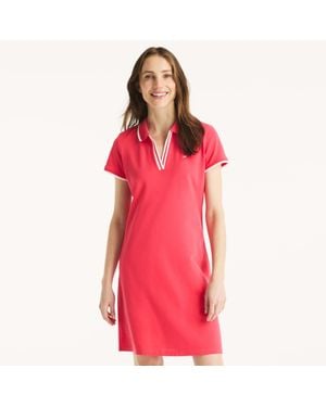 Nautica Deck Polo Dress - Red