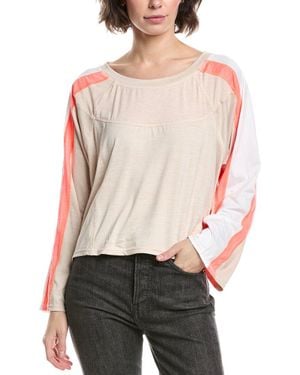 Free People Go For The Goal Shirt - Gray