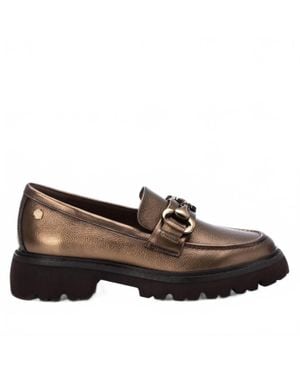 Carmela Leather Moccasin - Brown