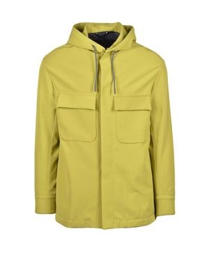Hevò Coat Polyester Elastane - Yellow