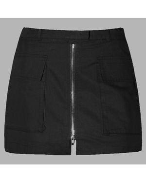 Blvck Paris Blvck Zipped Skirt - Black