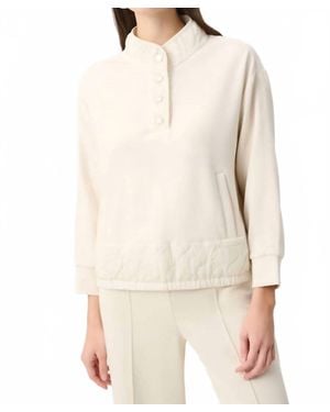 Joseph Ribkoff Scuba Jersey Sport Top - White