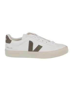 Veja Campo Chromefree Leather Low-Top Sneakers - White