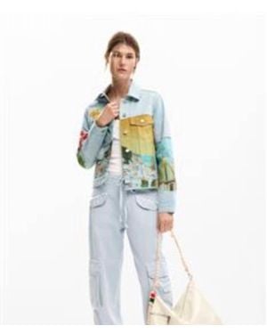 Desigual Amalfi Denim Jacket - Blue